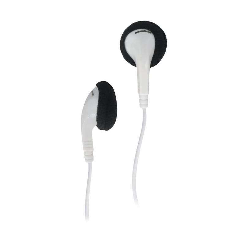 Earbuds White & Black 1