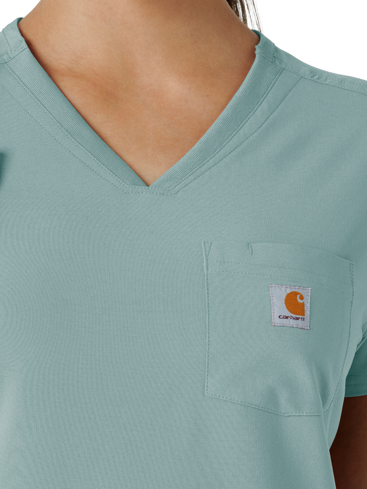 Carhartt Scrubs - Force Cross-Flex - Women's One-Pocket Tuck-In Top 38