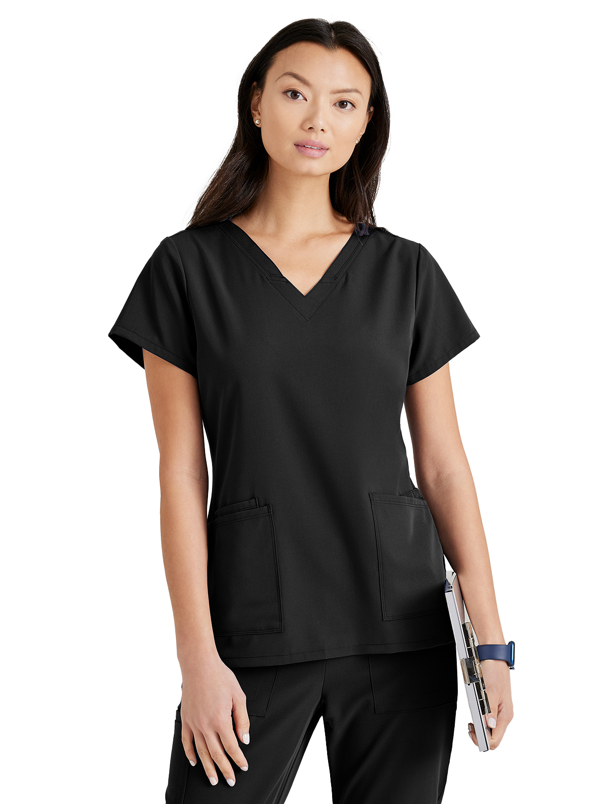 Barco Unify - Women's Four-Pocket V-Neck Purpose Scrub Top 23