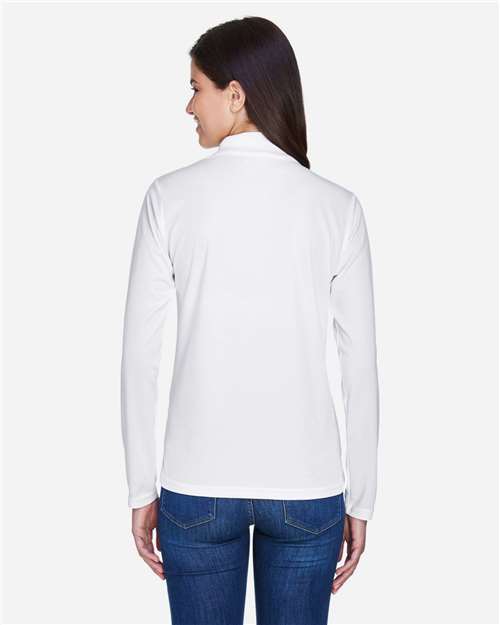 Women's Pinnacle Performance Long Sleeve Piqué Polo - 78192 13