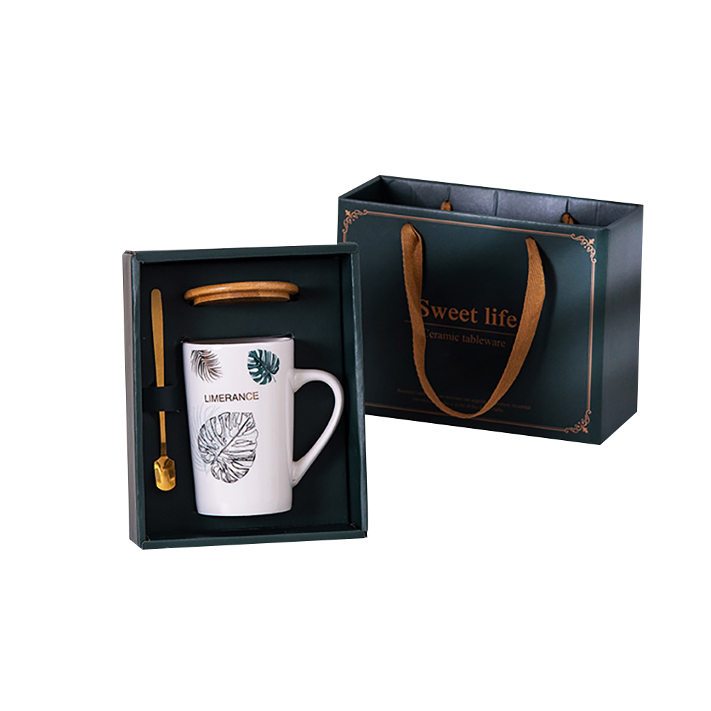 Water cup gift box set with hand  2