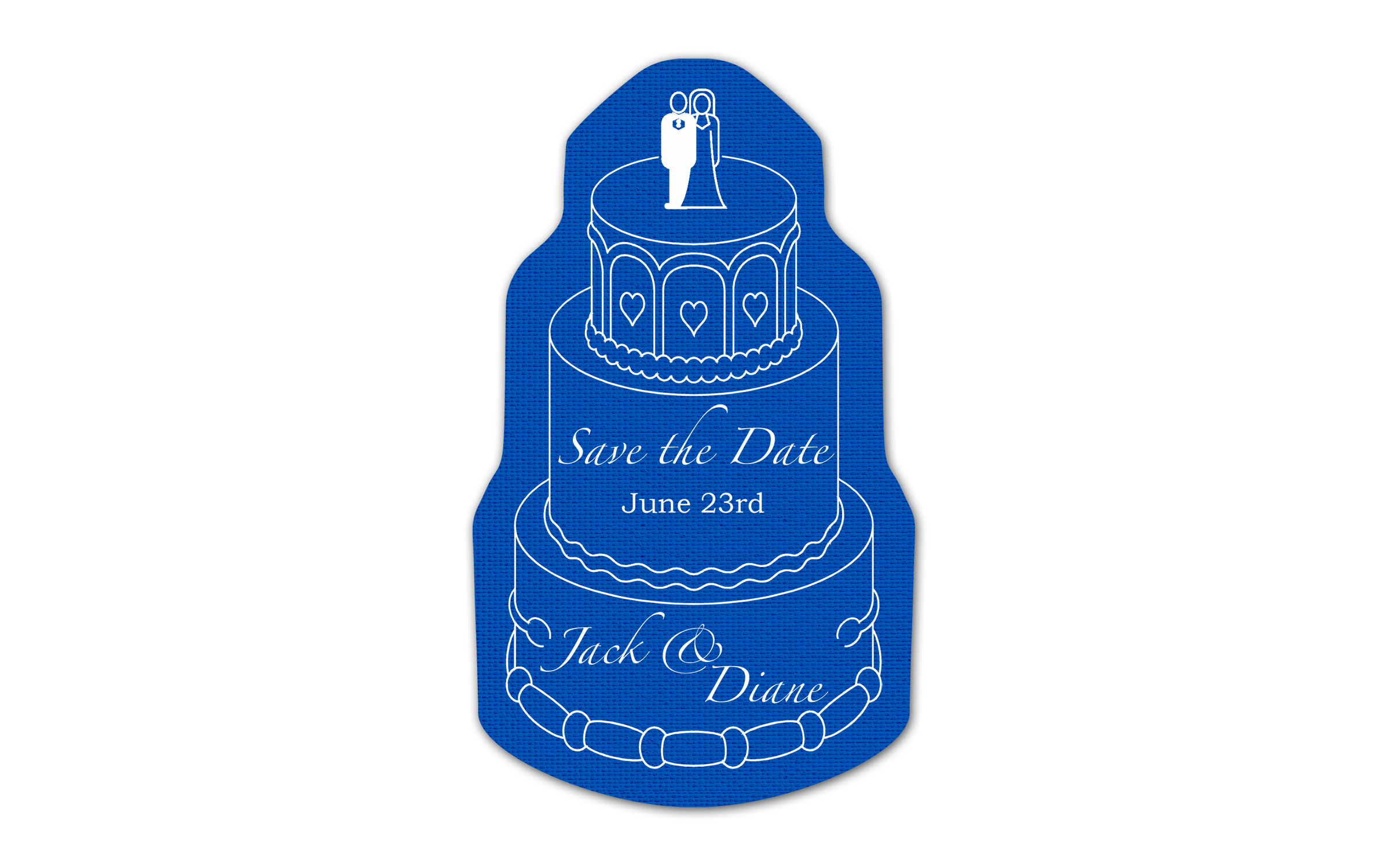 Wedding Cake Vinyl Jar Opener 7