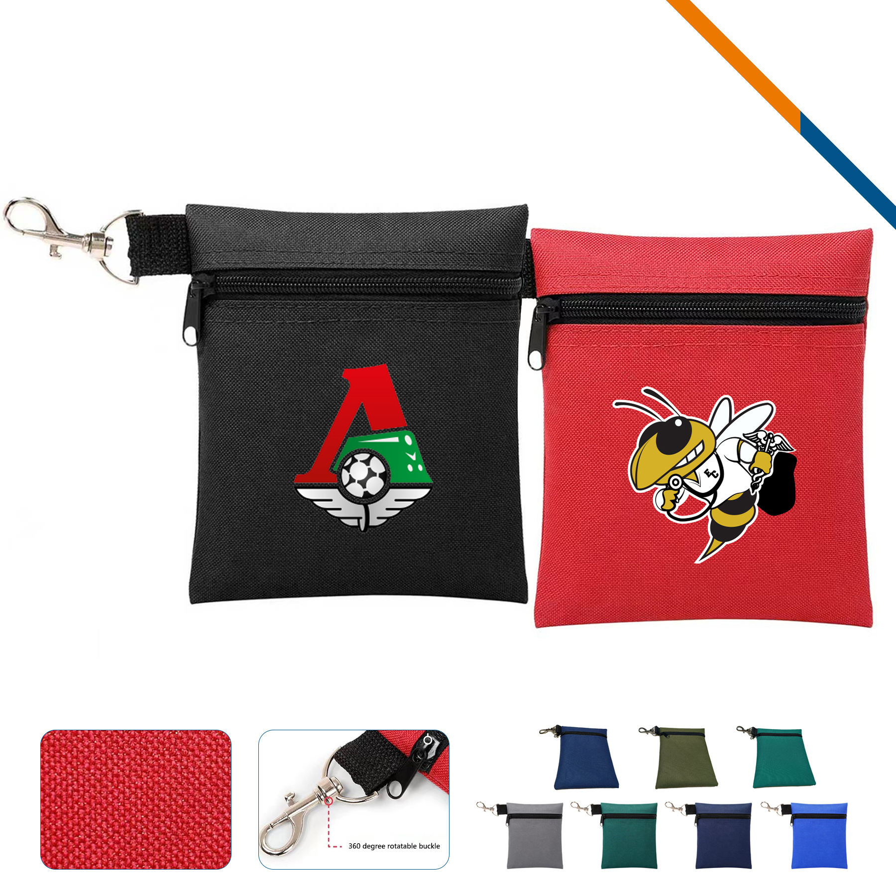 Zelk 3in1 Golf Ball Pouch 2