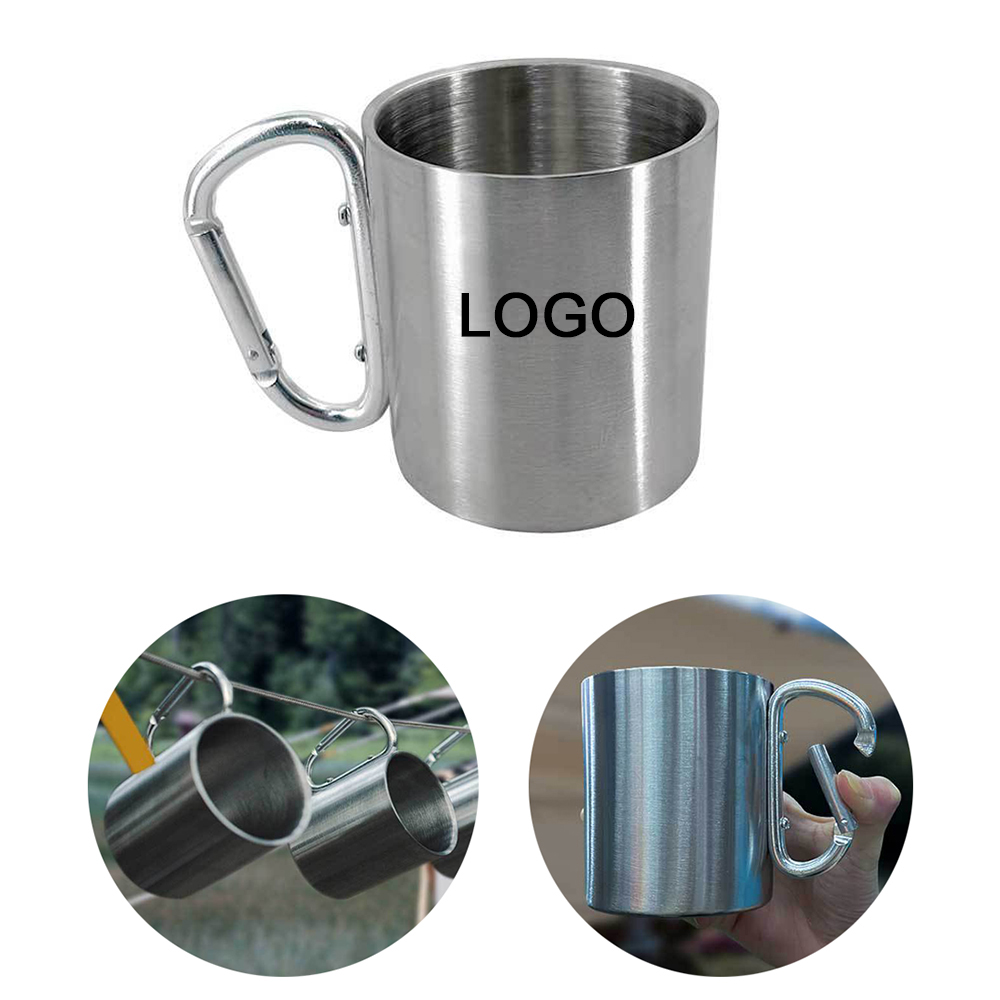 200ml Camping Cup With Carabiner