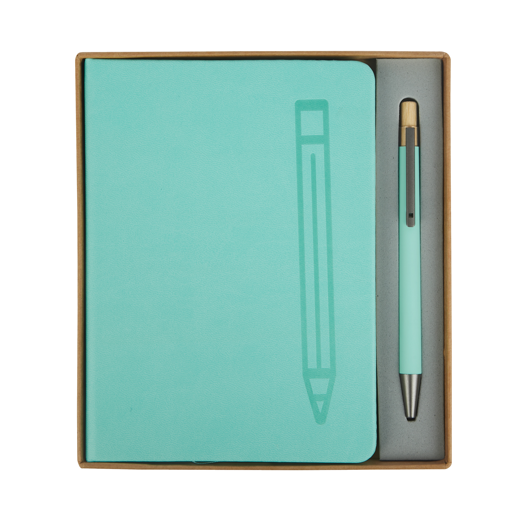 Manhattan II Gift Set w/ Magnetic Journal & Recycled Pen 81