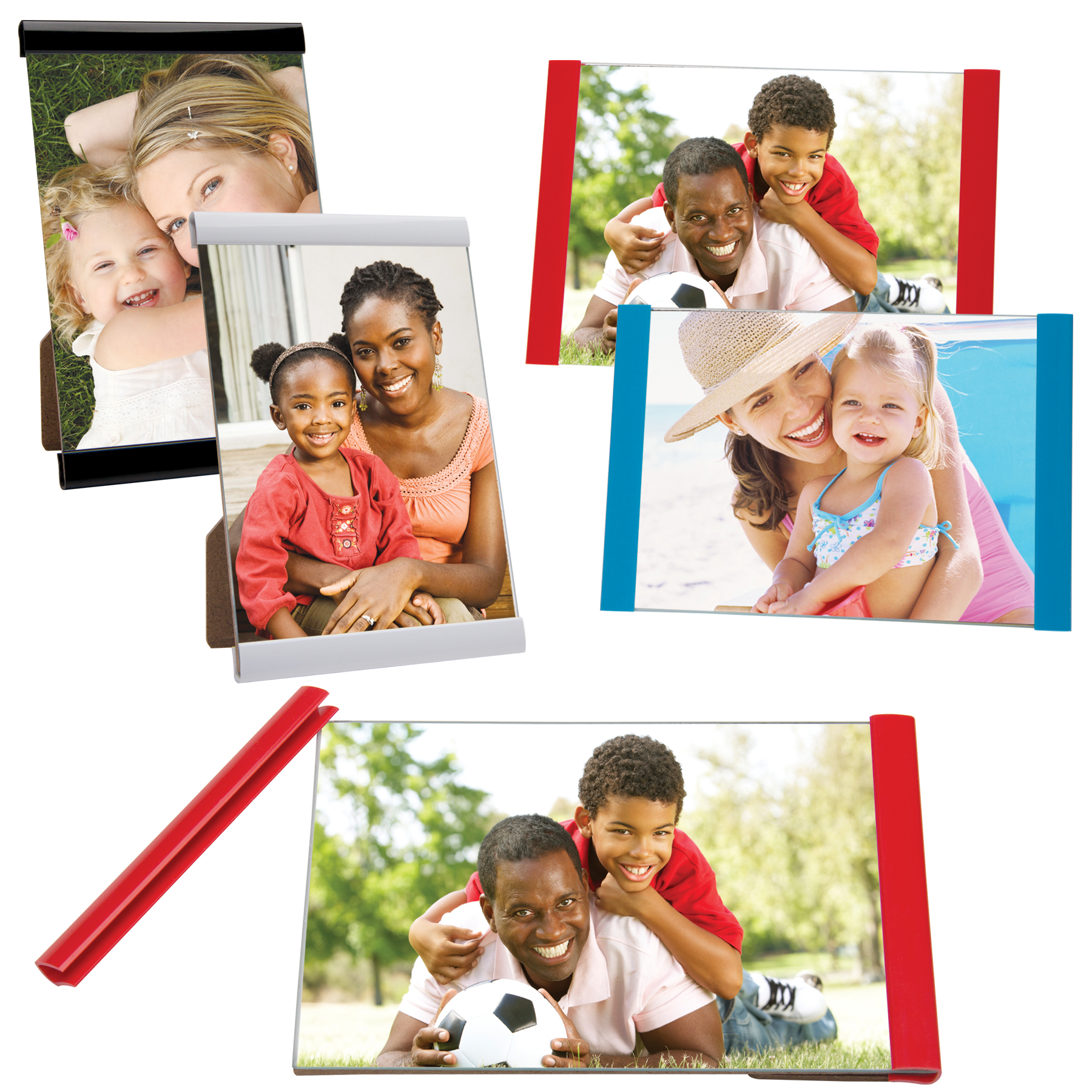 4 x 6 Three Piece Clip Frame 3