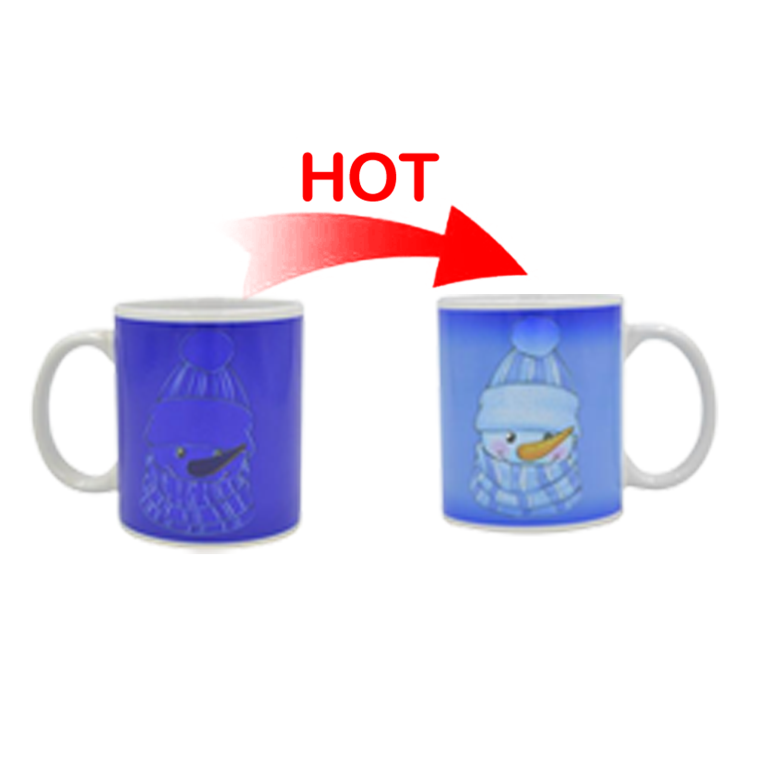 12oz Magic Color Changing Ceramic Coffee Mug 15