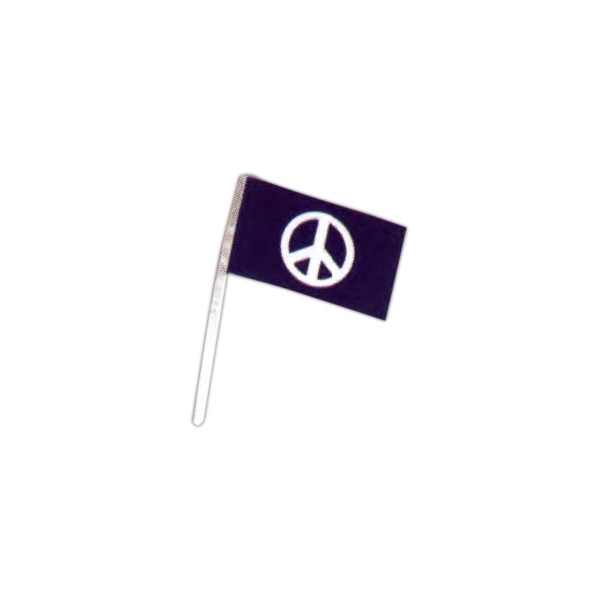 Peace Antenna Flag 2
