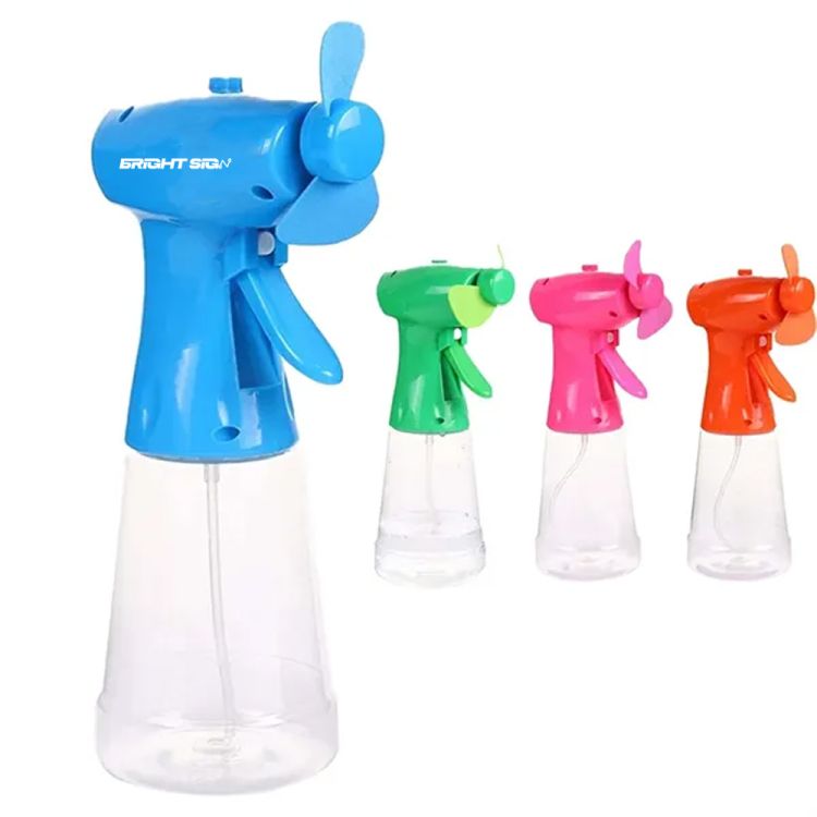 Portable Handheld Water Misting Fan with Soft Blades 2