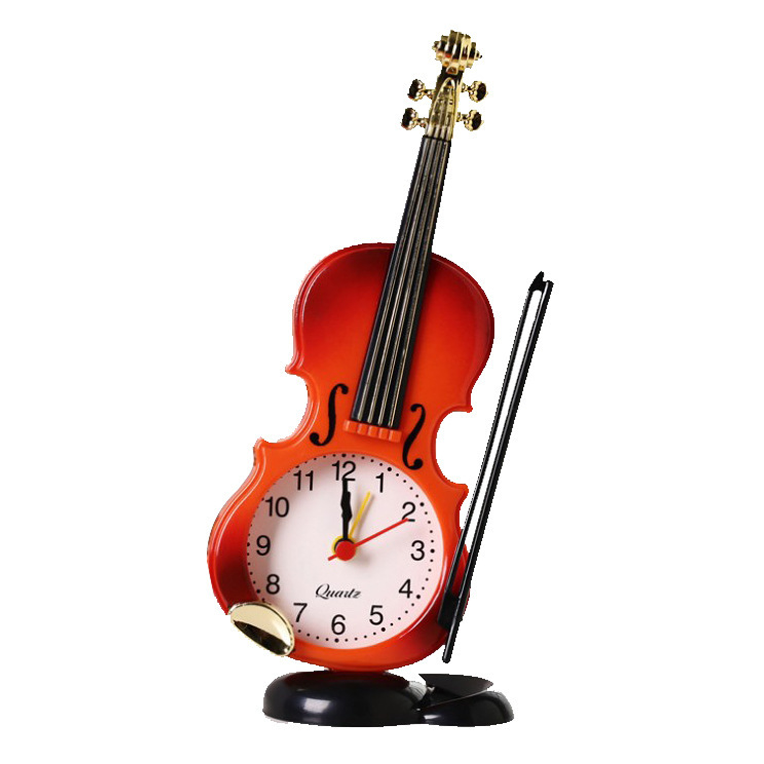 Creative Violin Alarm Desktop Clock 1
