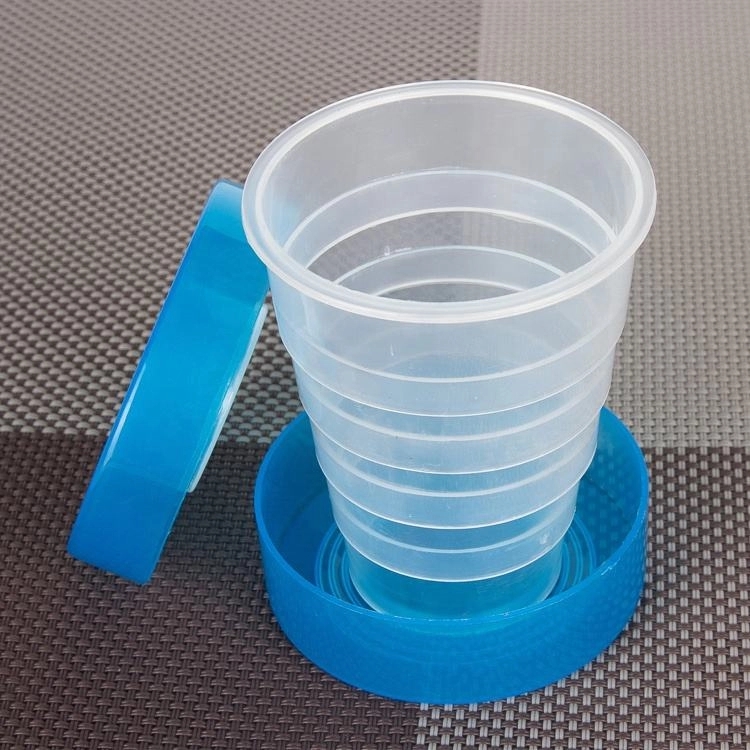 Plastic Telescopic Collapsible Folding Cup 5