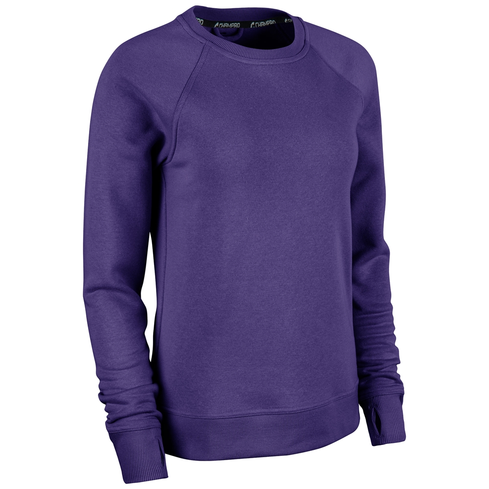 Victory Fleece Women's Split Hem Crew 24