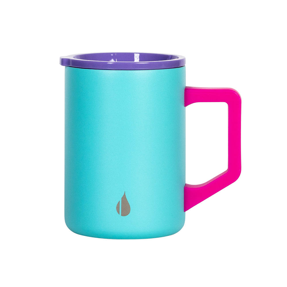 Elemental® Summit 16oz Stainless Steel Camp Mug with Shatter-free Lid 20