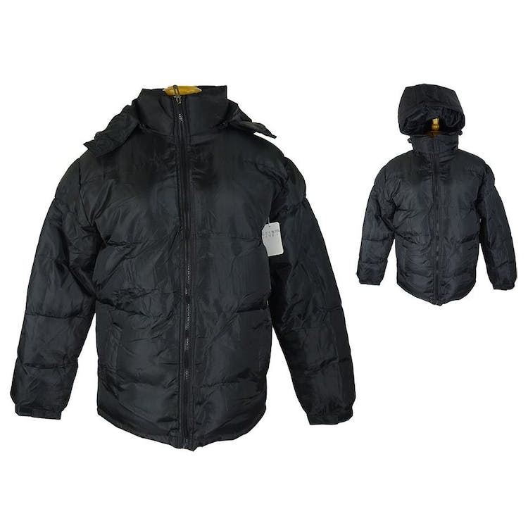 Men's Winter Jackets - Removable Hood Sizes S-2X 1