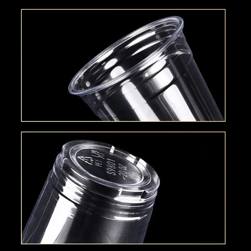 12 oz Clear Plastic Cups 1