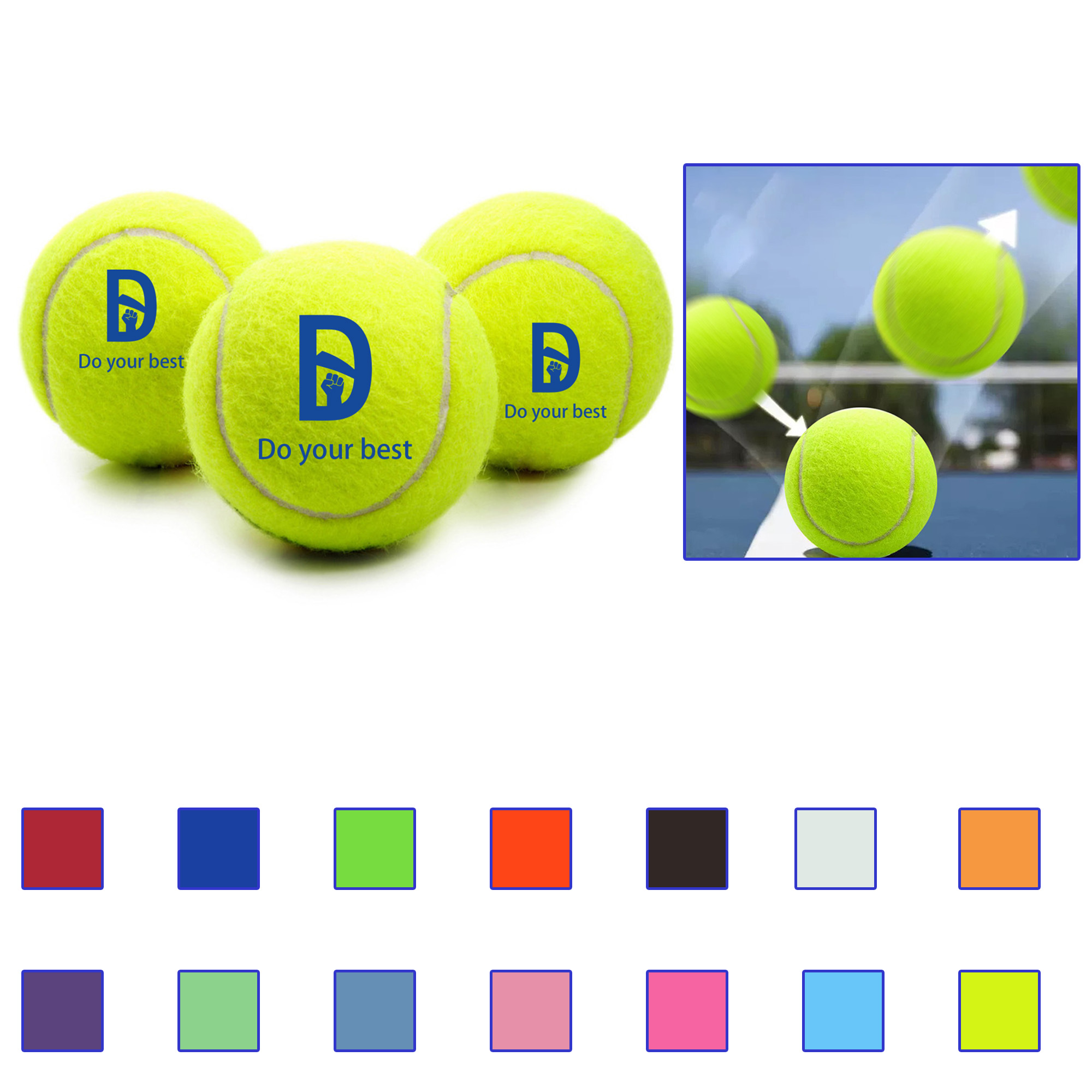 MOQ 100 High Elasticity Training Tennis 2