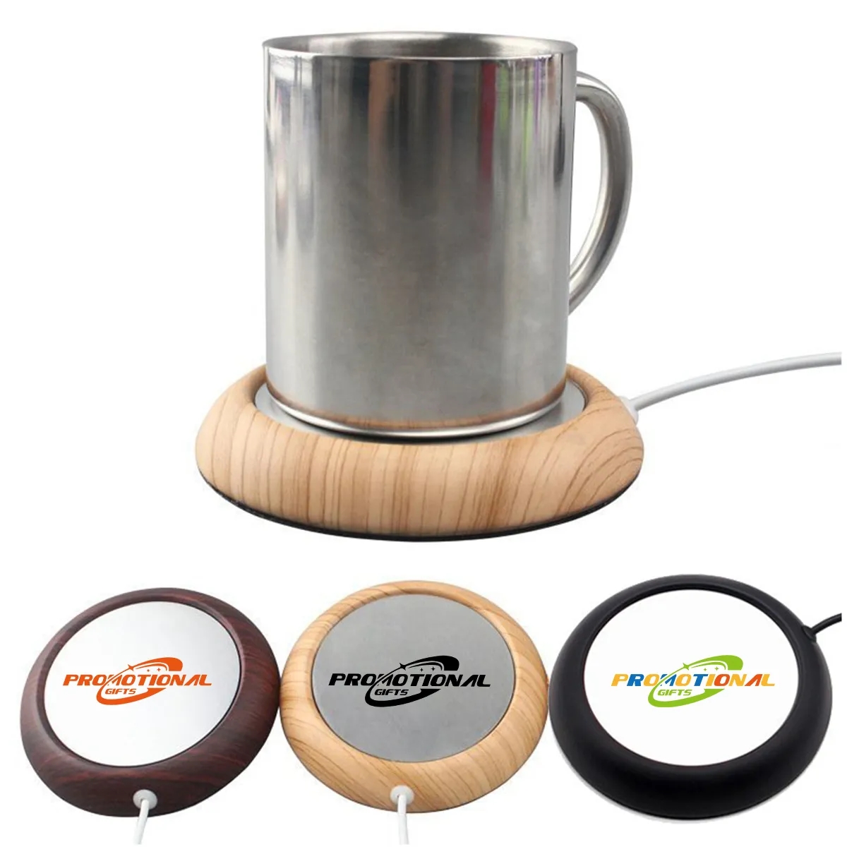 Portable Coffee Mug Warmer for Travel Office Desks 2