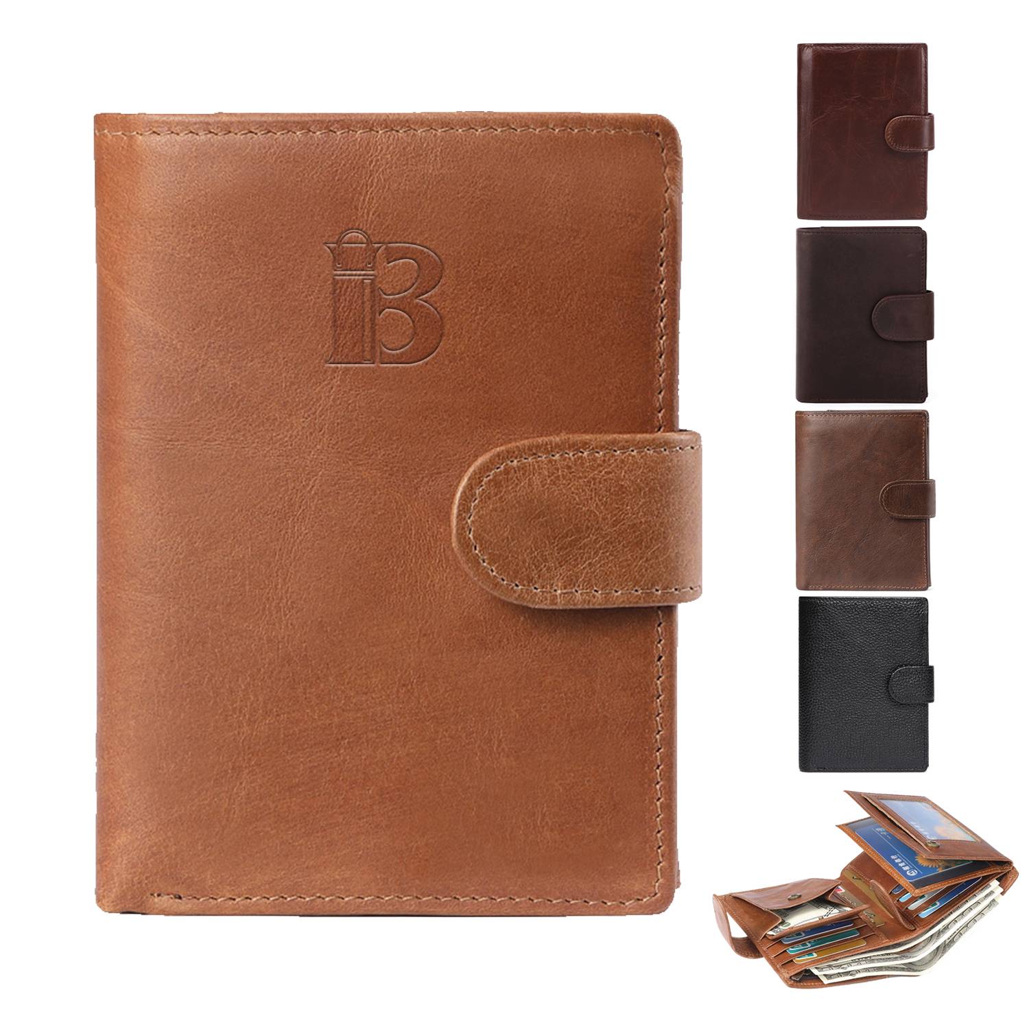 Genuine Leather RFID Wallet 2