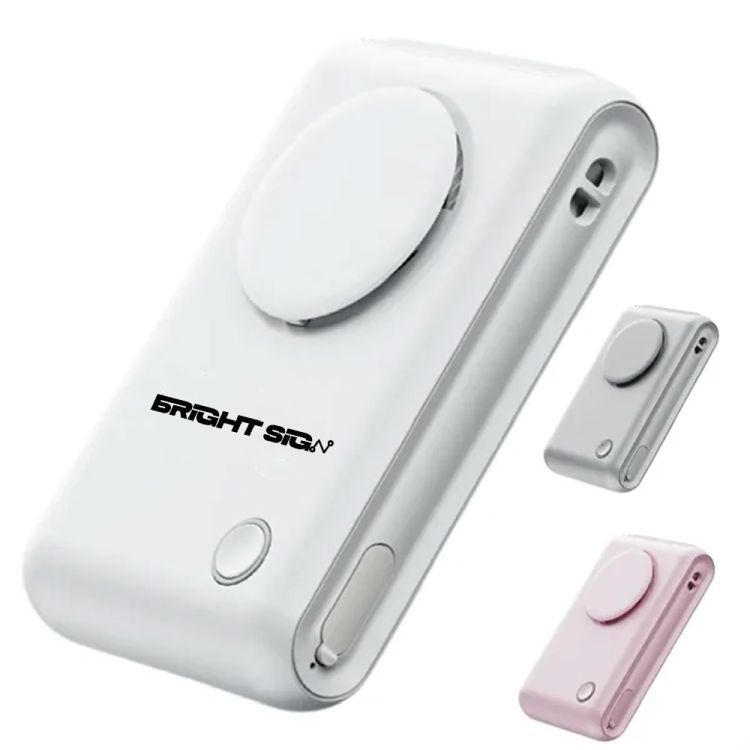 Mini Neck & Waist Clip Fan  Hands-Free Rechargeable Design 2