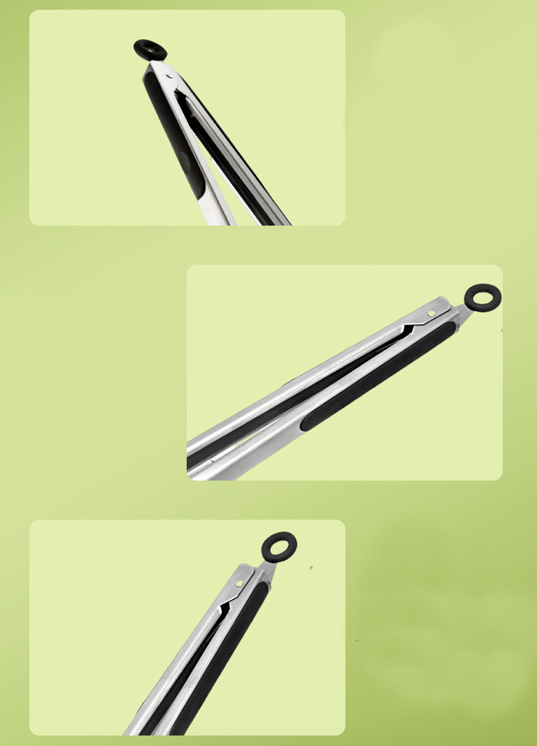 9" Stainless Steel Food Clip 5