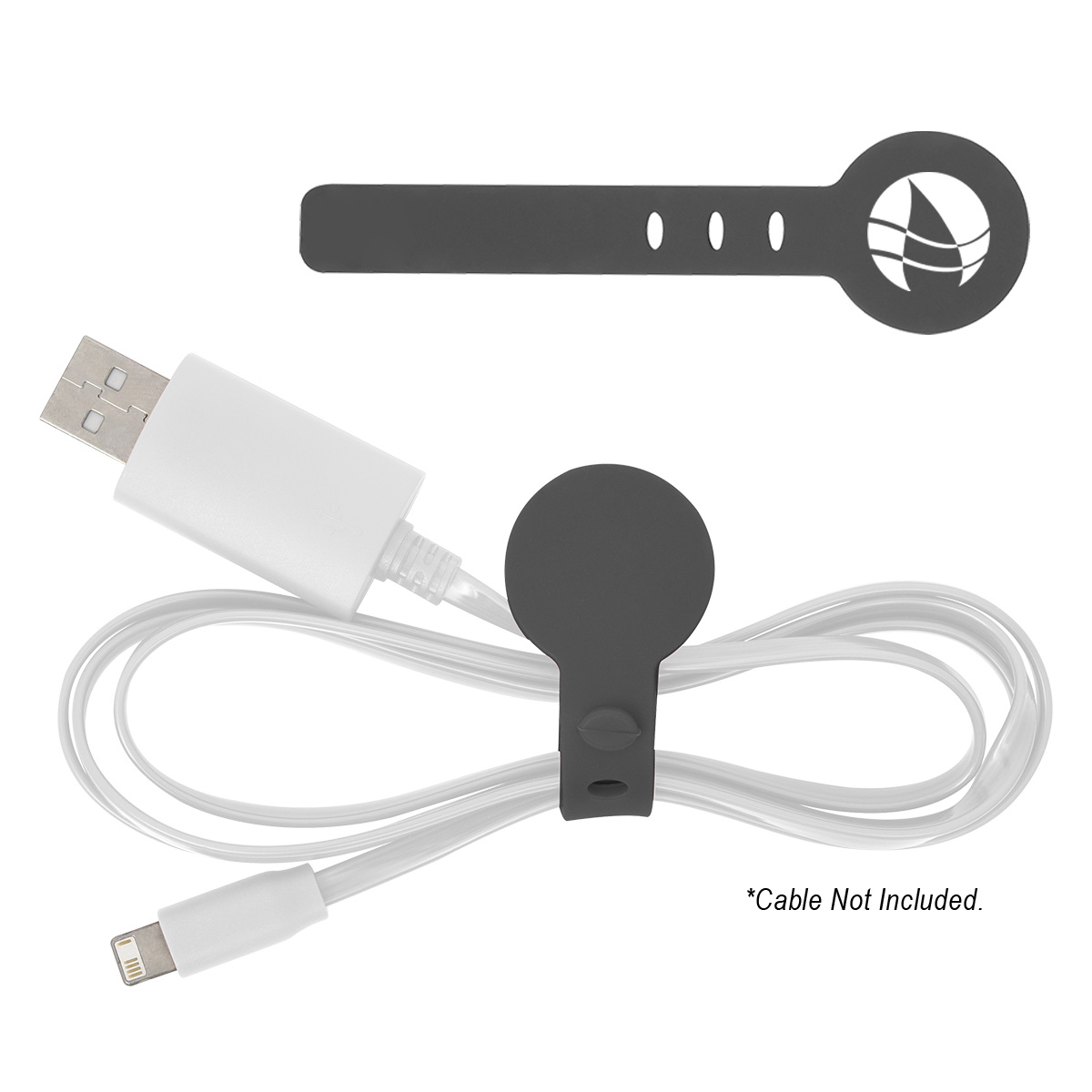 Adjustable Silicone Cable Tie 12