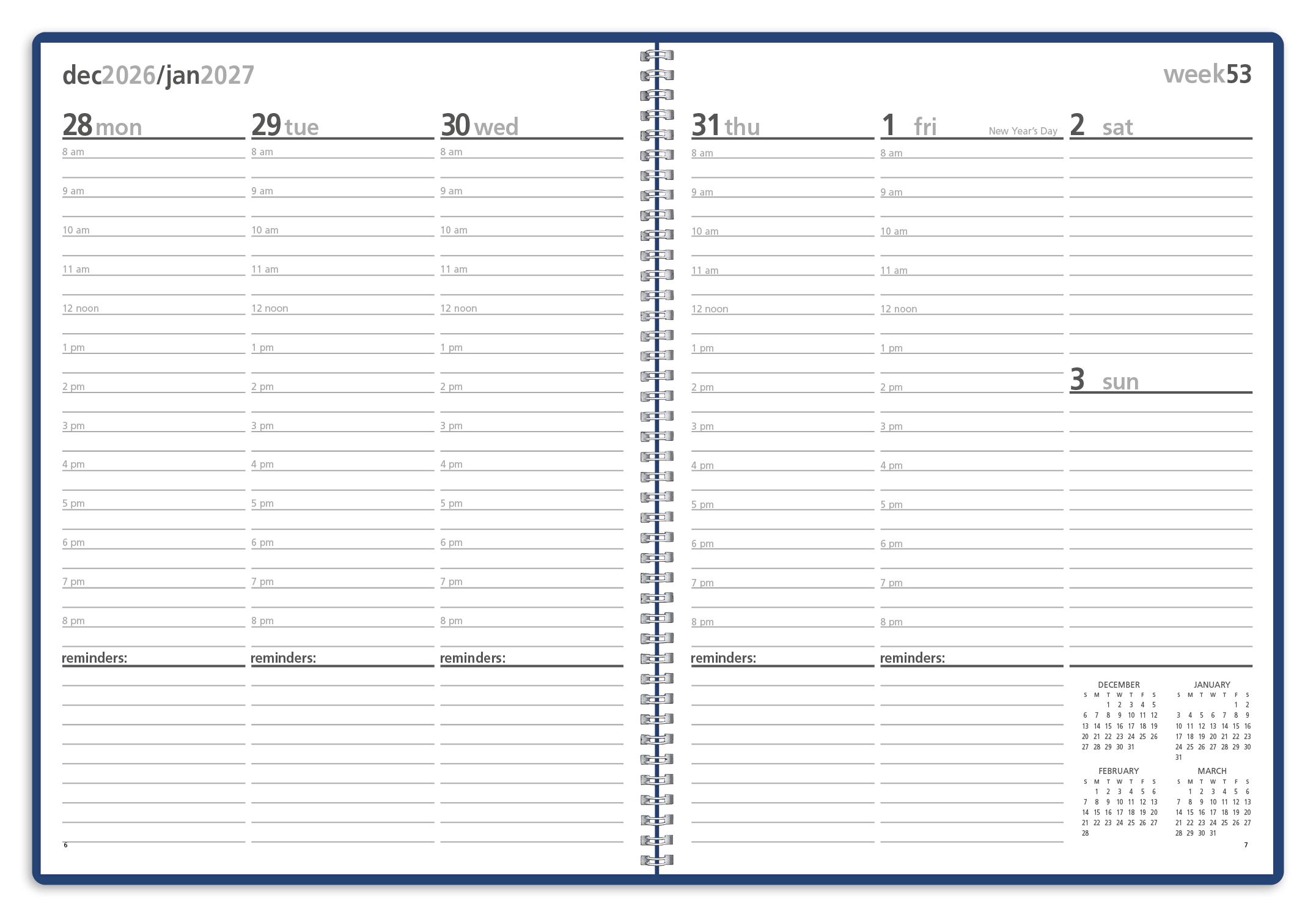Triumph® Calendars Monthly & Weekly Planner 111