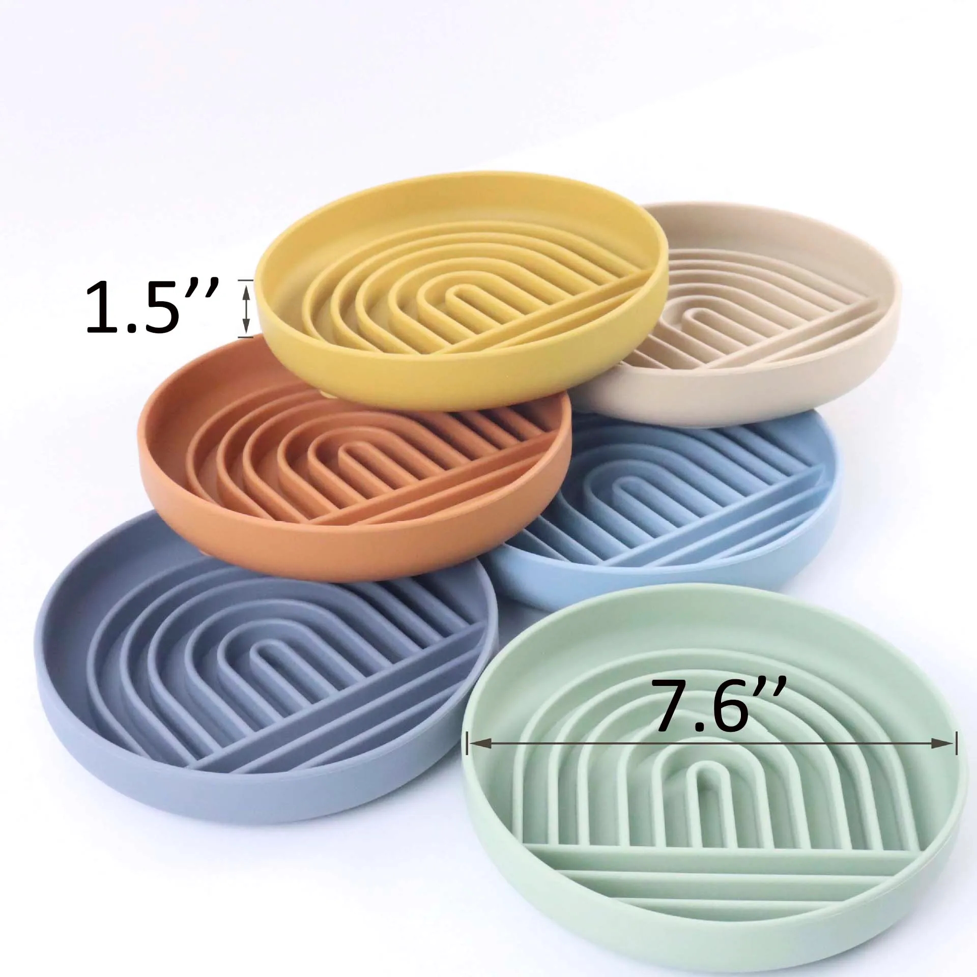 Silicone Puzzle Slow Feeder Bowl for Dogs 10