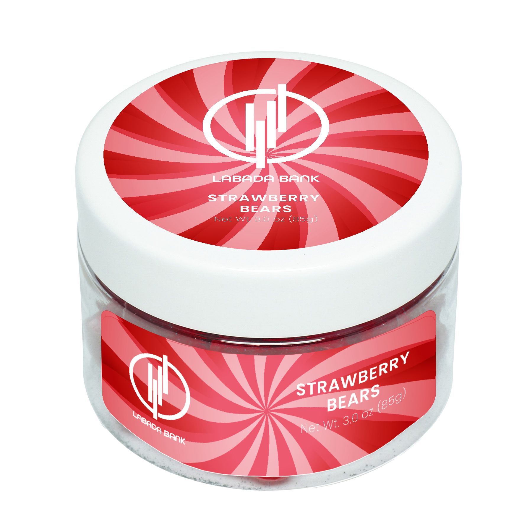 Albanese® Strawberry Gummi Bears: Small Jar 4