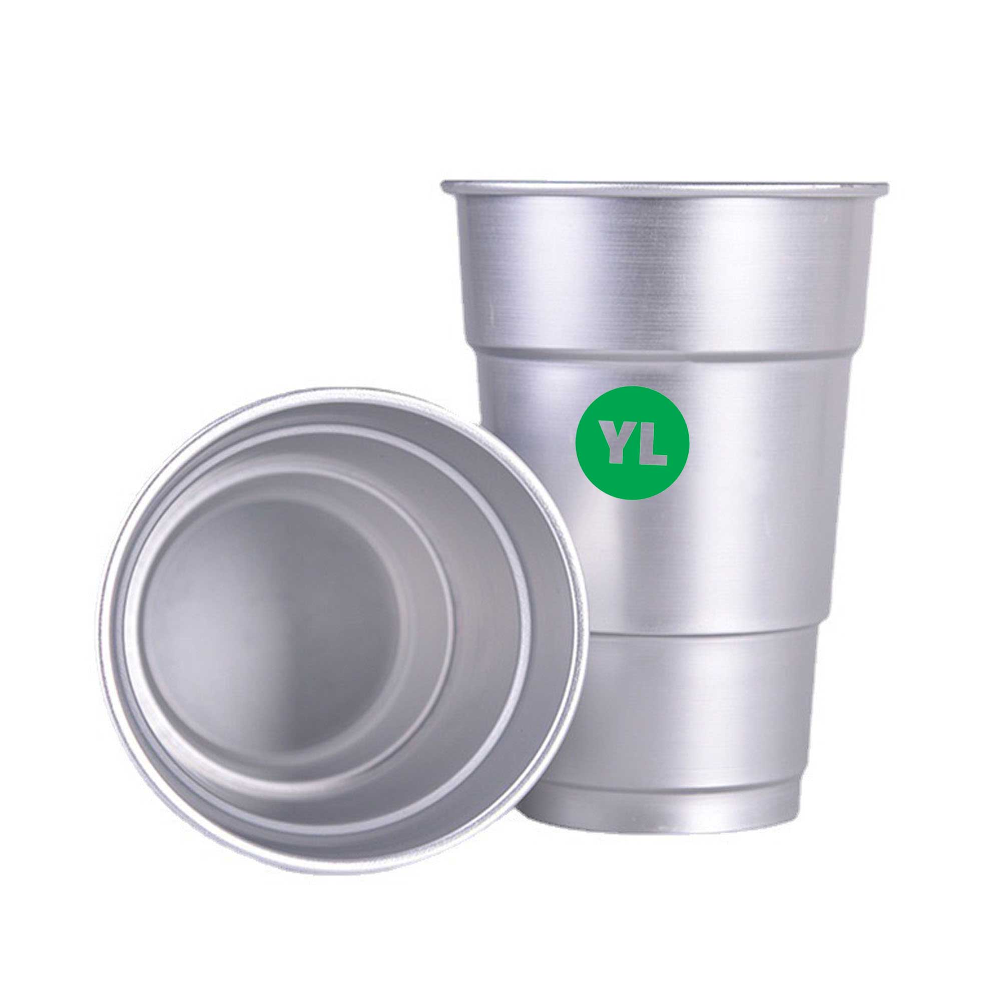 Aluminum Party Cups 16 oz 2