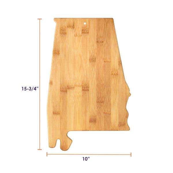 U.S. State Shaped Bamboo Cutting and Serving Boards 225