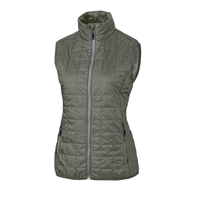 Cutter and Buck Ladies PrimaLoft Full Zip Puffer Vest 12