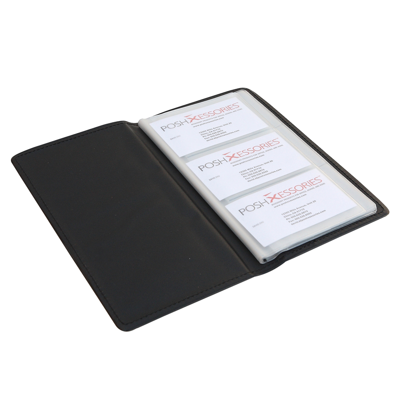 Pro 3-Row Business Card File Case 1