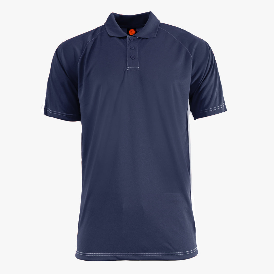 #E107 / Basic Training Men's Striped Polo 7