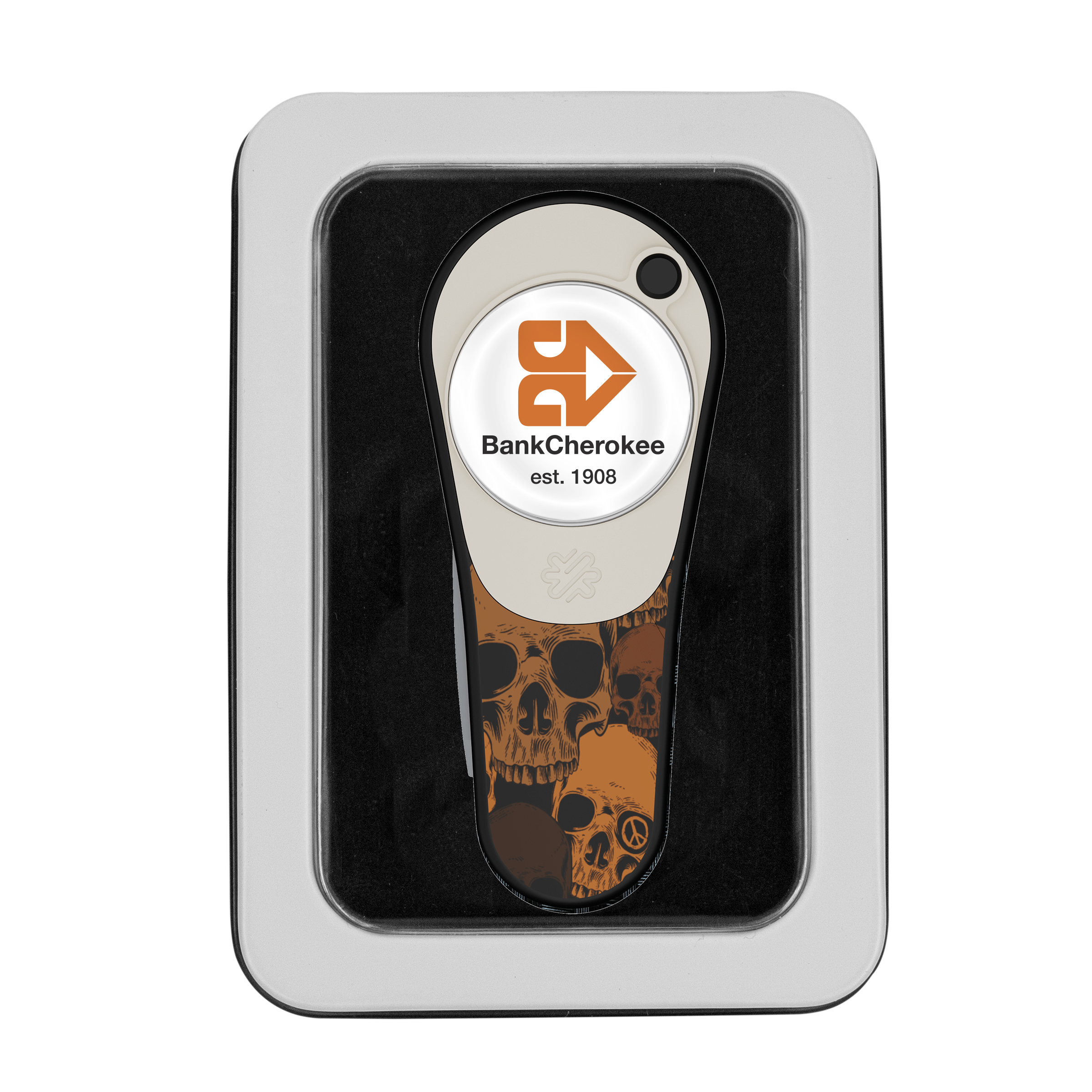 Pitchfix Ultima Golf Divot Tool in Window Tin 4