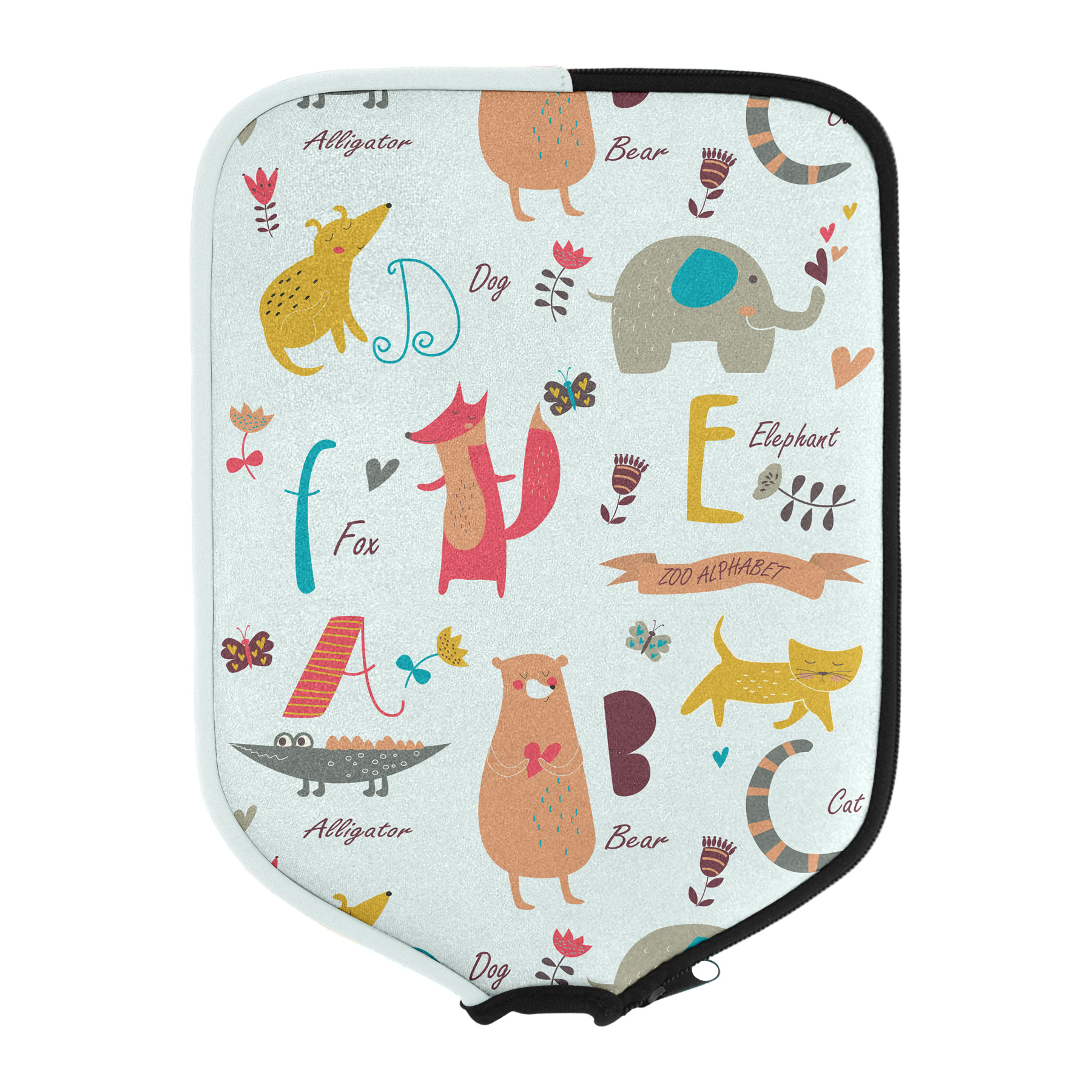 Dye Sublimation Neoprene Pickleball Paddle Cover 26