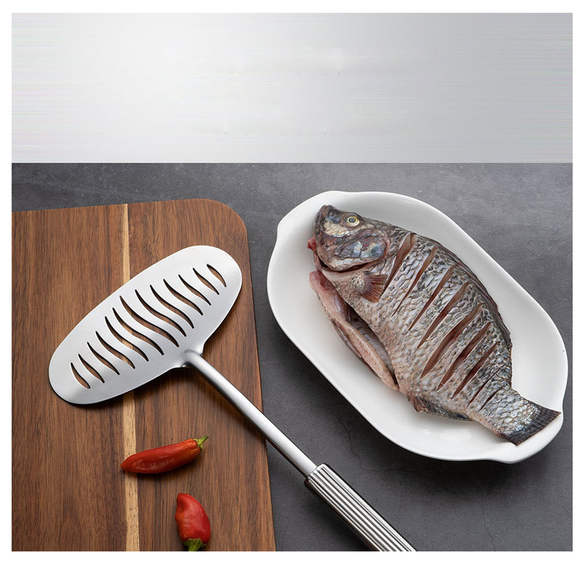 Thickened Stainless Steel Spatula 4