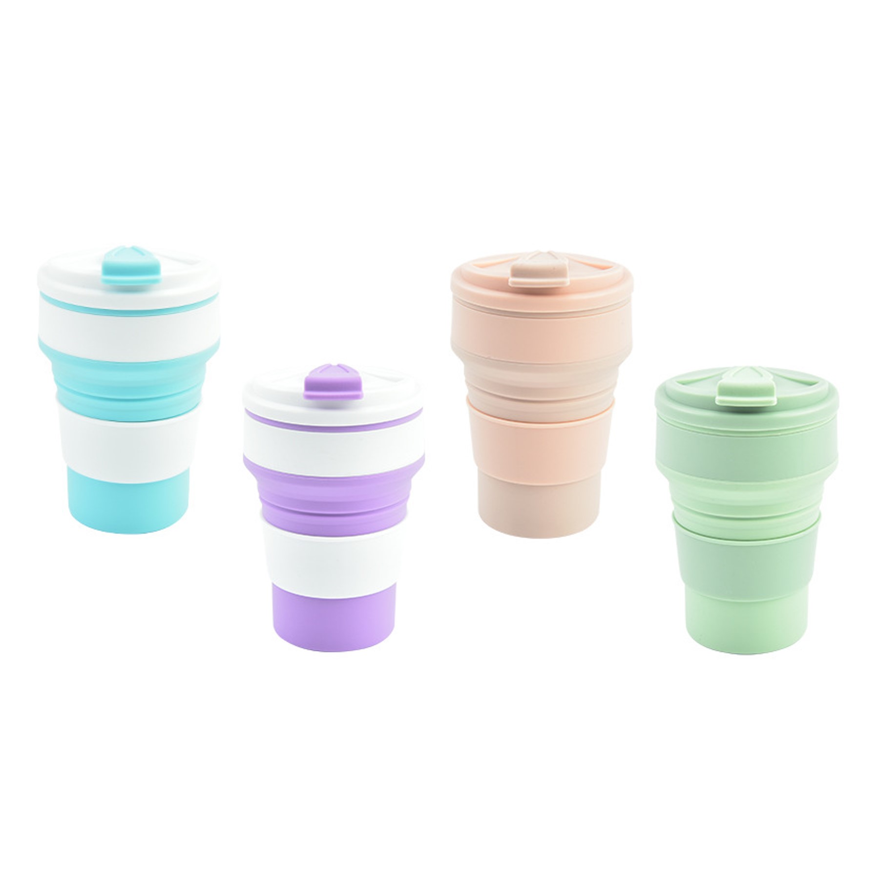 12 oz.Collapsible Silicone Coffee Cup 4