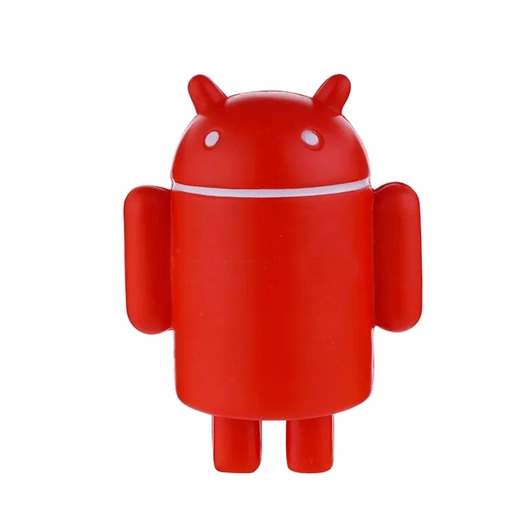 4" Tall Android Robot Stress Reliever Ball 1