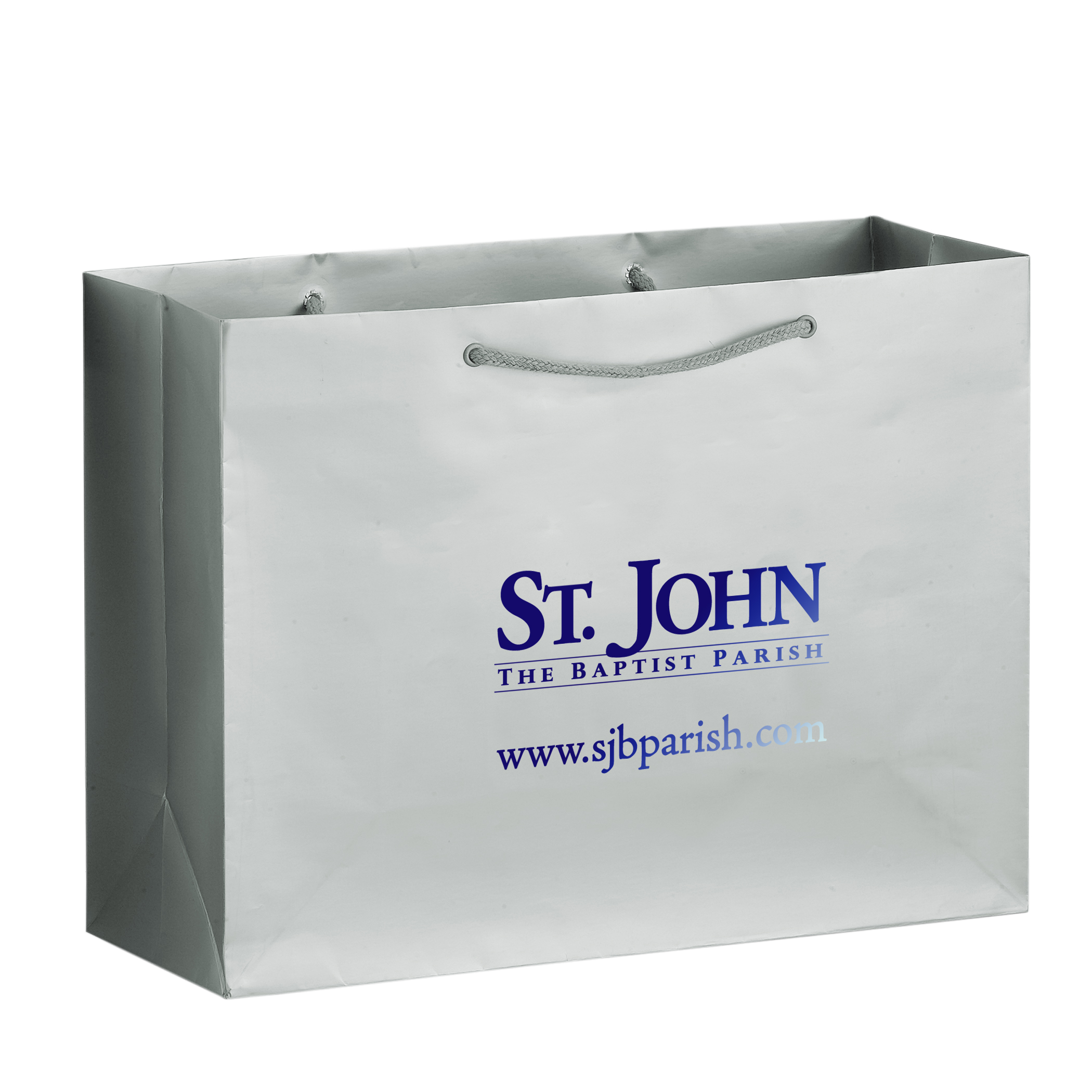 Matte Laminated Euro Tote Bags - Foil Stamped 4