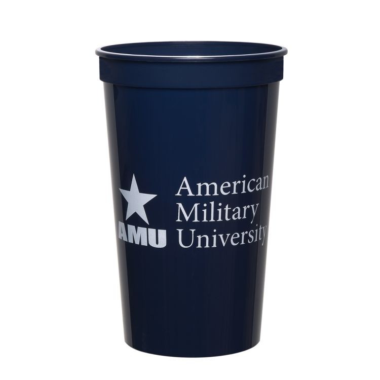 22 oz. Smooth Colored Stadium Cup 2