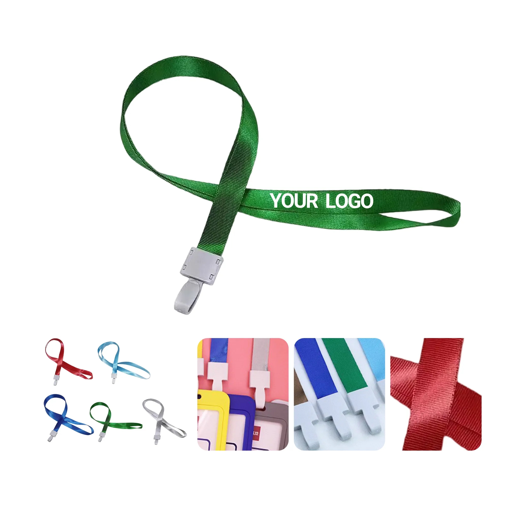 Reusable Work Badge Lanyard with Replaceable Holder 2