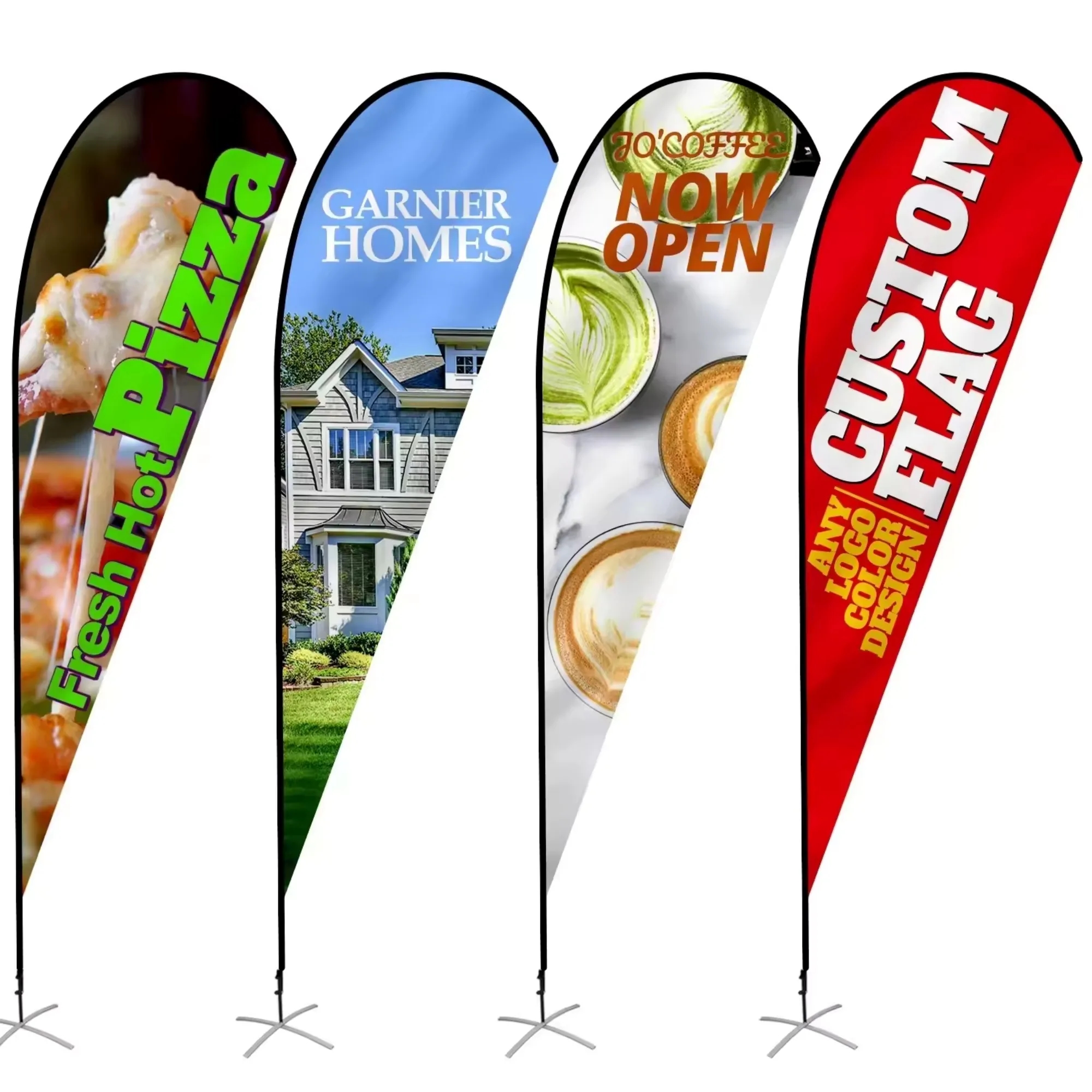 Beach Feather Flag Banner 2