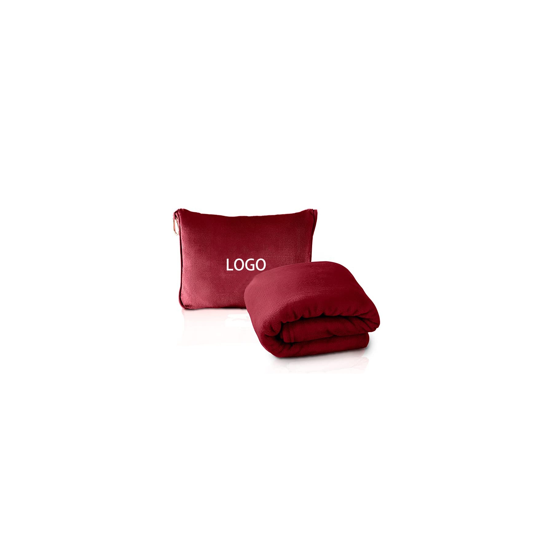 Travel Storage Double Sided Plush Blanket 6