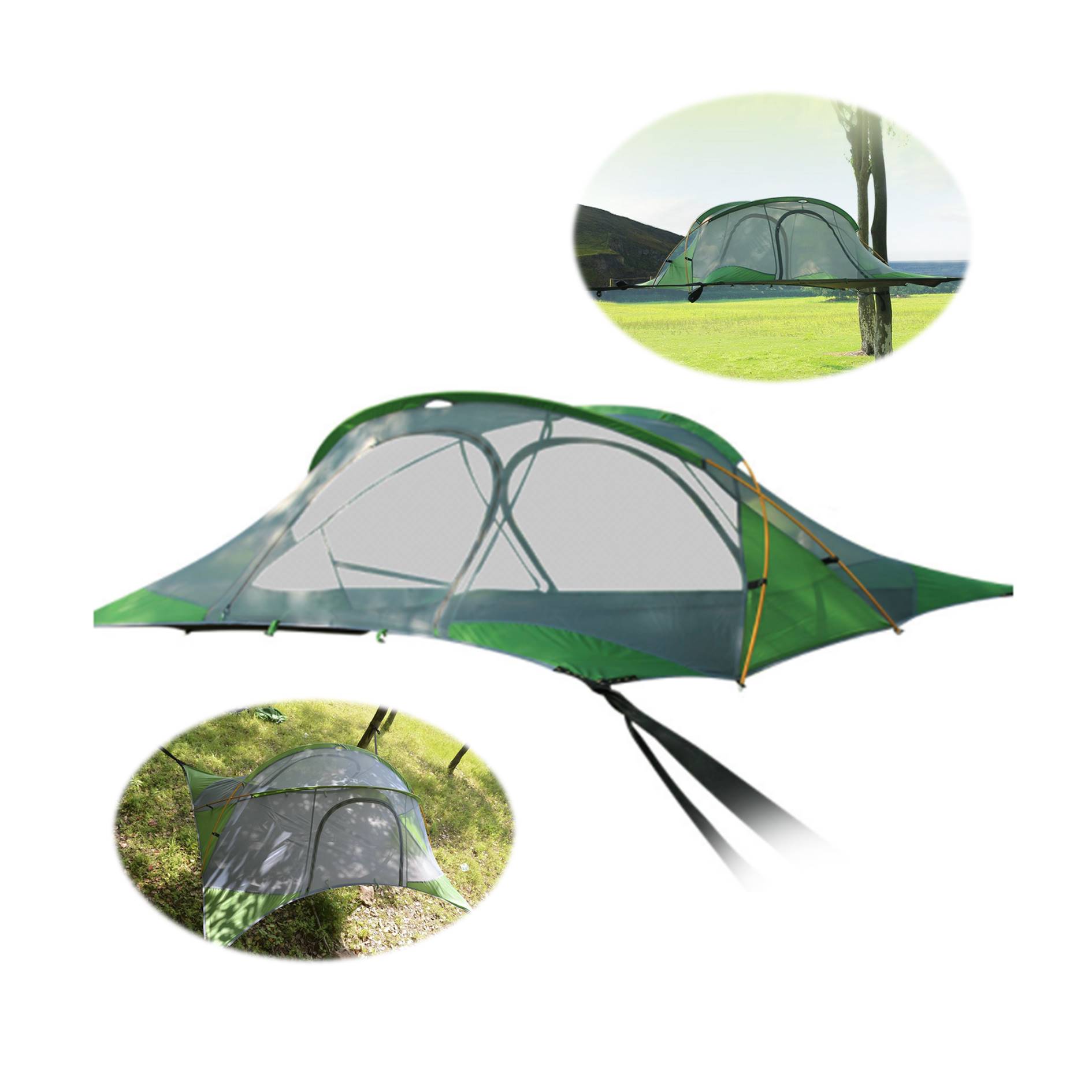 Quadrangle Hammock Tree Hanging Tent 3