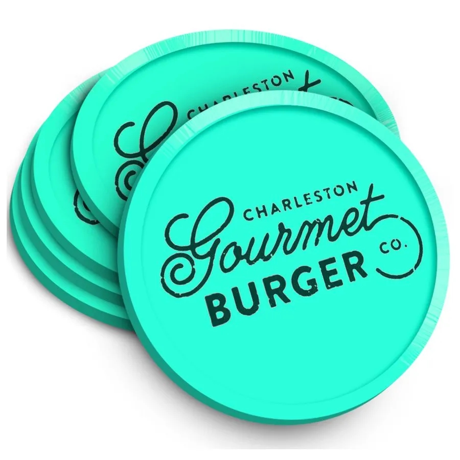 Colorful Acrylic Coaster 2