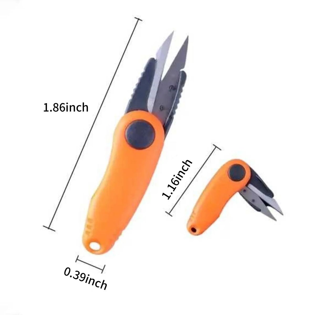 Portable Fishing Line Scissors with Plastic Handle 4
