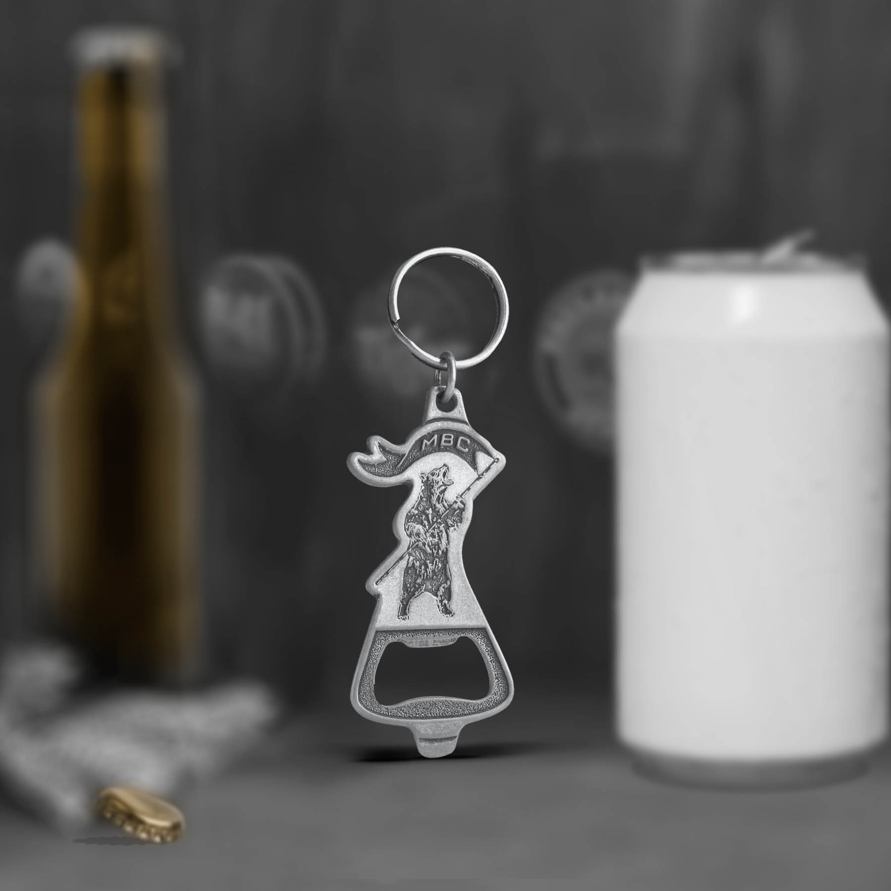 Custom 2 in 1 Can and Bottle Key Chain Opener (Econo) 5