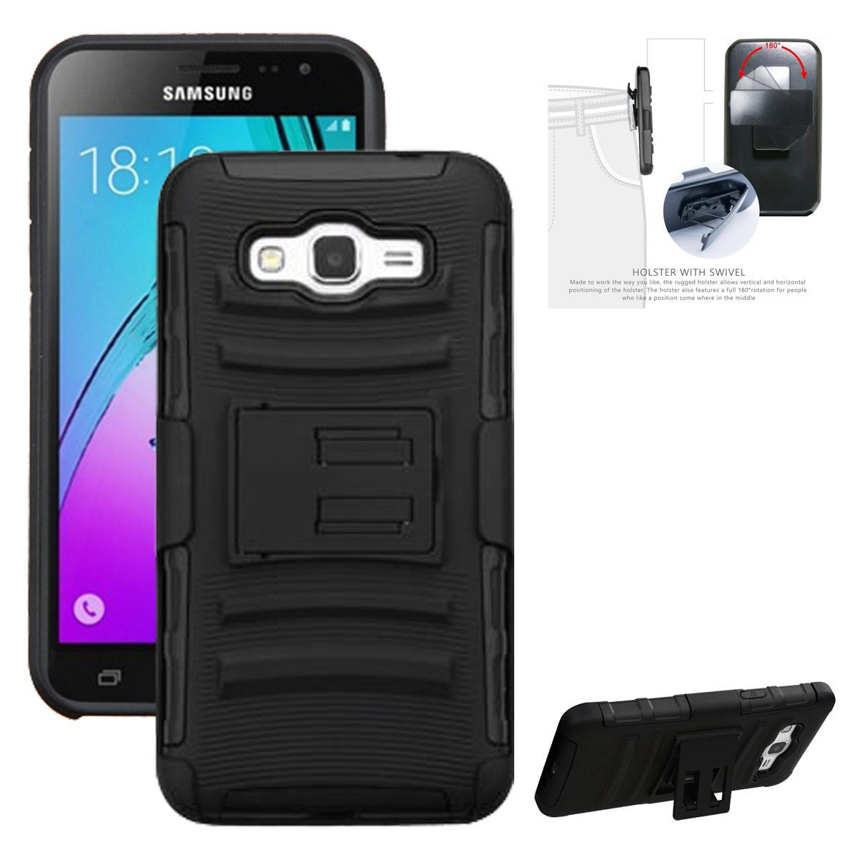 iBank ® Shockproof Case compatible with Galaxy A17/A16/S26/S25/S24 2