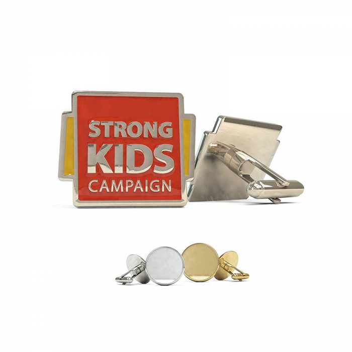 Cuff Links with Classic Lapel Pin (Up to 0.5 in) 1