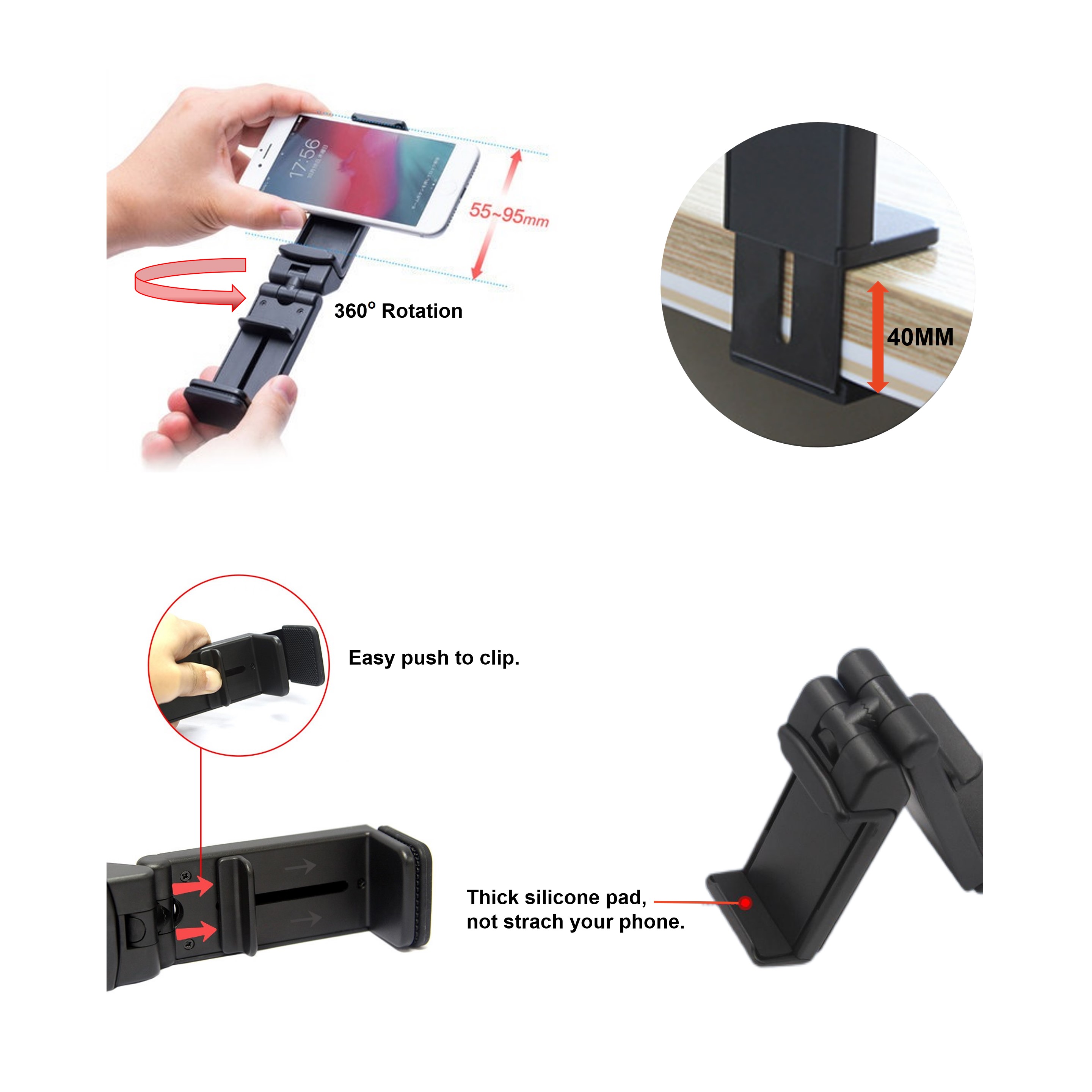 Foldable Cell Phone Stand 6